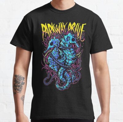 Parkway Drive Band Fan Art T-Shirt Official Parkway Drive Merch