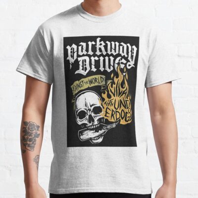 Parkway Drive Band Fan Art T-Shirt Official Parkway Drive Merch