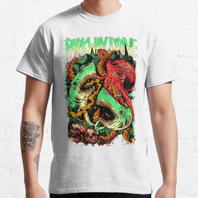 Parkway Drive Band Fan Art T-Shirt Official Parkway Drive Merch