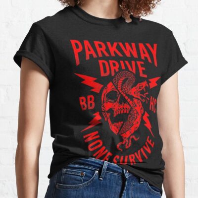 Parkway Drive Band Fan Art T-Shirt Official Parkway Drive Merch