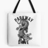 Parkway Drive Parkway Drive Parkway Drive Parkway Drive Parkway Drive Tote Bag Official Parkway Drive Merch