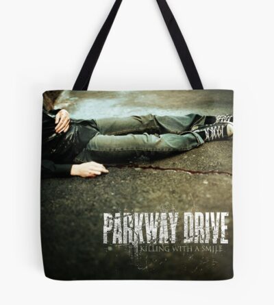 Killing With A Smile Tote Bag Official Parkway Drive Merch