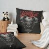 Parkway Drive Devil Throw Pillow Official Parkway Drive Merch