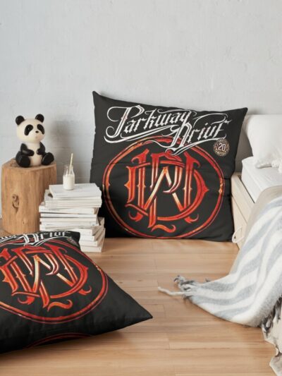 New Parkway Drive Throw Pillow Official Parkway Drive Merch