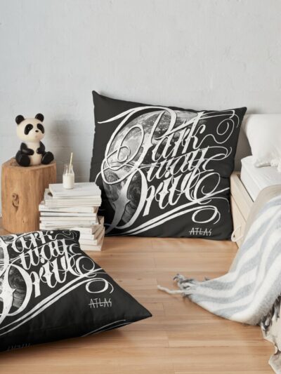 Parkway Drive Atlas Throw Pillow Official Parkway Drive Merch