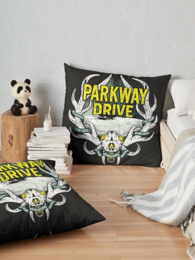 Parkway Drive Throw Pillow Official Parkway Drive Merch