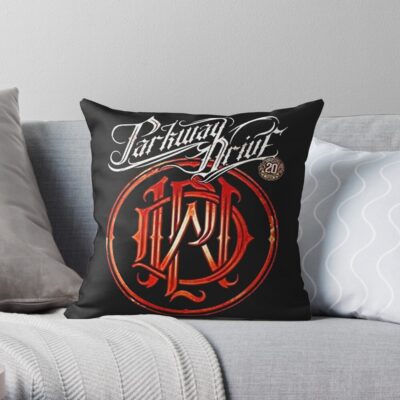 New Parkway Drive Throw Pillow Official Parkway Drive Merch