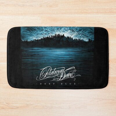 Deep Blue Bath Mat Official Parkway Drive Merch