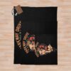 Burung Throw Blanket Official Parkway Drive Merch