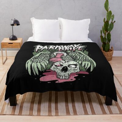 Ewqwertyui>>>Parkway Drive Top Designs Throw Blanket Official Parkway Drive Merch