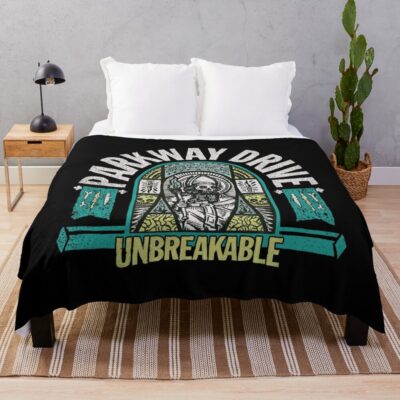 Parkway Drive Throw Blanket Official Parkway Drive Merch