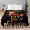 Fire Inside Boottle Throw Blanket Official Parkway Drive Merch