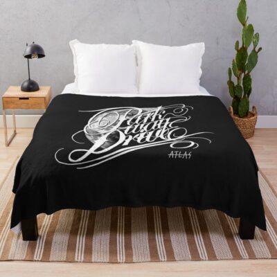 Parkway Drive Atlas Throw Blanket Official Parkway Drive Merch