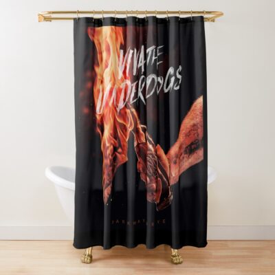 Viva The Underdogs Shower Curtain Official Parkway Drive Merch