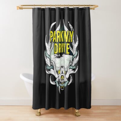 Parkway Drive Shower Curtain Official Parkway Drive Merch