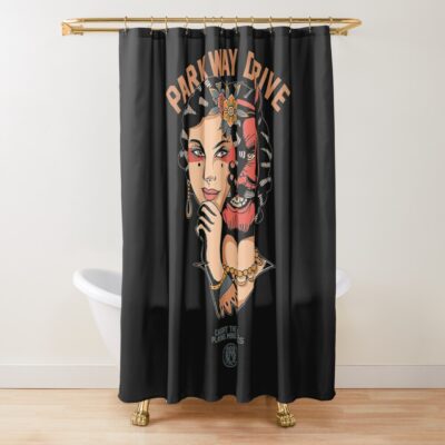 Burung Shower Curtain Official Parkway Drive Merch