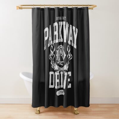 Parkway Drive Cover Shower Curtain Official Parkway Drive Merch